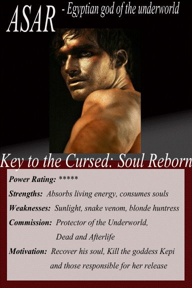 Asar - Egyptian god of the Underworld